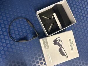 Open Ear Bone Conduction Bluetooth Headphones Wireless Black